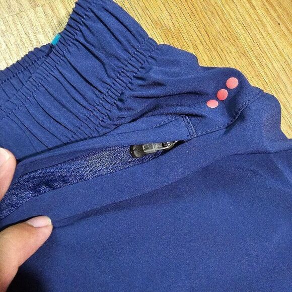 Saucony Outpace 3" Running Shorts Navy Blue Women's Size Large L Brief Lined New - Picture 8 of 12